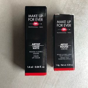 make up for ever rosewood lip bundle